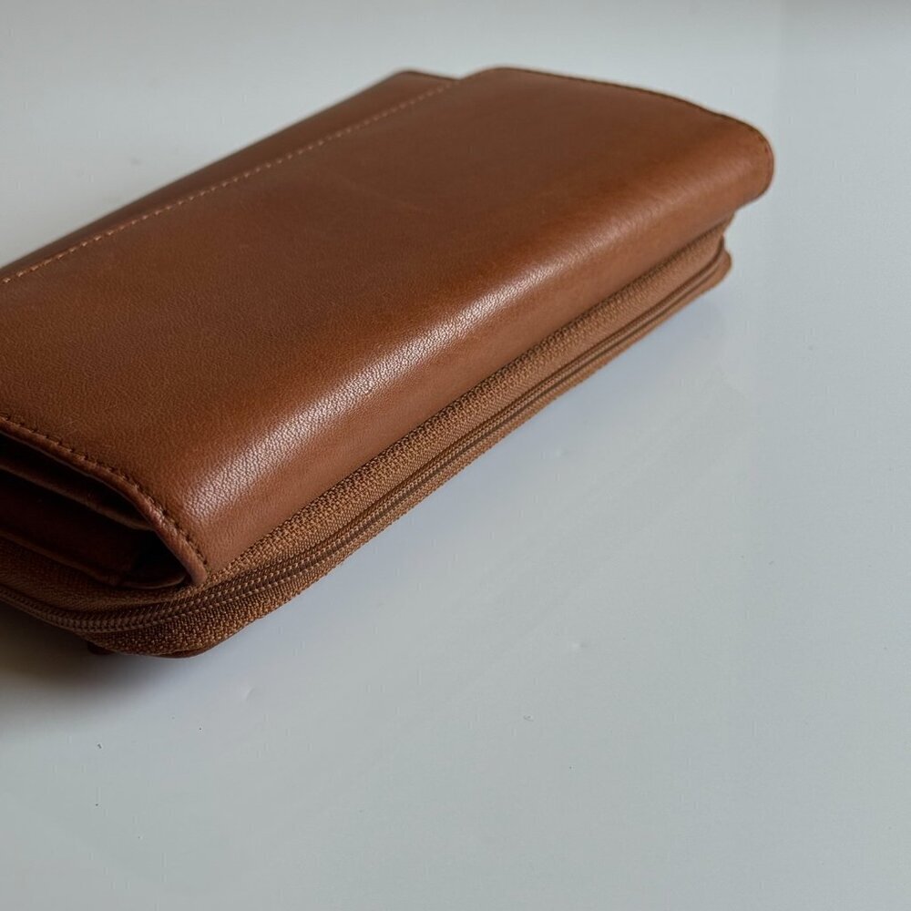 Pelle Studio Tan Leather Wallet View 5